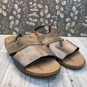 SOREL Ella II Slingback Sandals Women's USA Size‎ 11 Brown/Gold Comfort walking